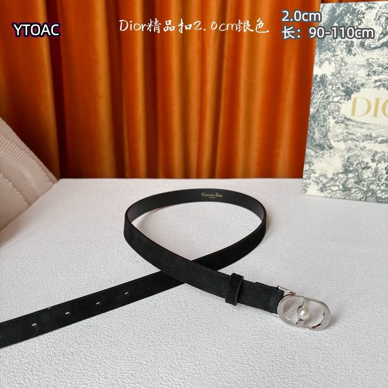 Dior belt 20mmX90-115cm 8L33